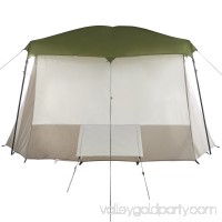 Wenzel Klondike 16 x 11 Foot 8 Person 3 Season Screen Room Camping Tent, Green   